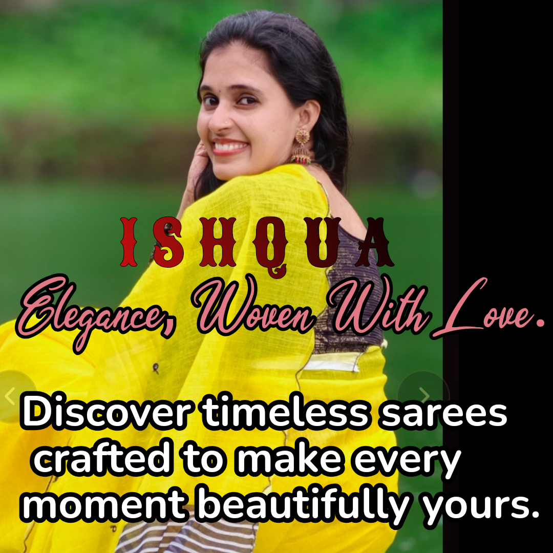 Woman wearing yellow saree